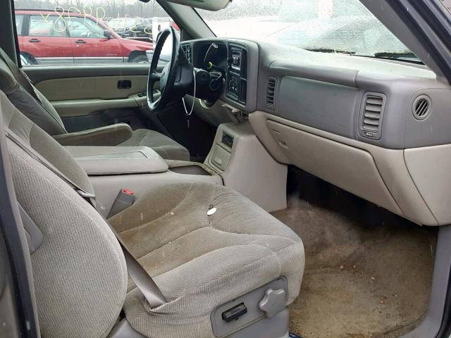 3GKFK16Z42G261196 - 2002 GMC YUKON XL K BEIGE photo 5