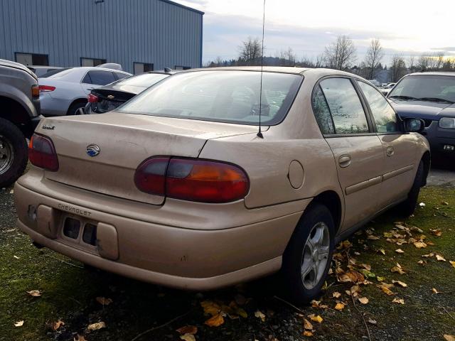 1G1ND52F95M174893 - 2005 CHEVROLET CLASSIC GOLD photo 4