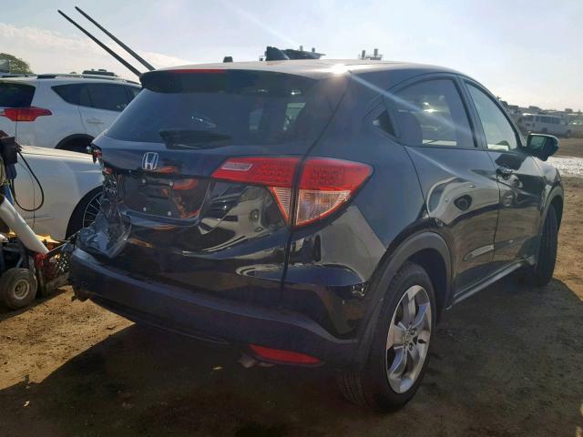 3CZRU5H54HM723314 - 2017 HONDA HR-V EX BLACK photo 4