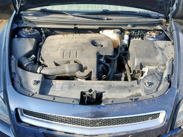 1G1ZC5EB4AF265484 - 2010 CHEVROLET MALIBU 1LT BLUE photo 7