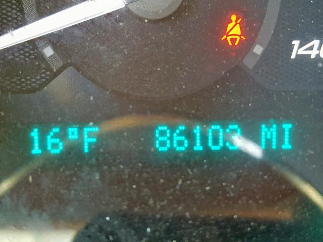 1G1ZC5EB4AF265484 - 2010 CHEVROLET MALIBU 1LT BLUE photo 8