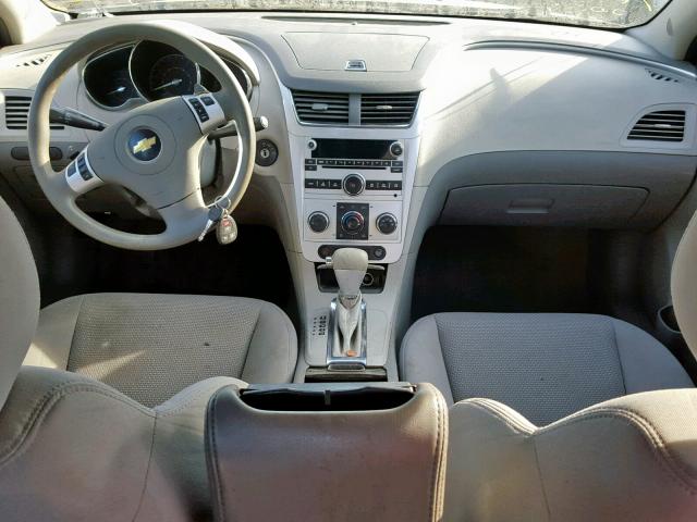 1G1ZC5EB4AF265484 - 2010 CHEVROLET MALIBU 1LT BLUE photo 9