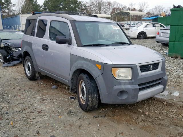 5J6YH18314L004296 - 2004 HONDA ELEMENT LX SILVER photo 1