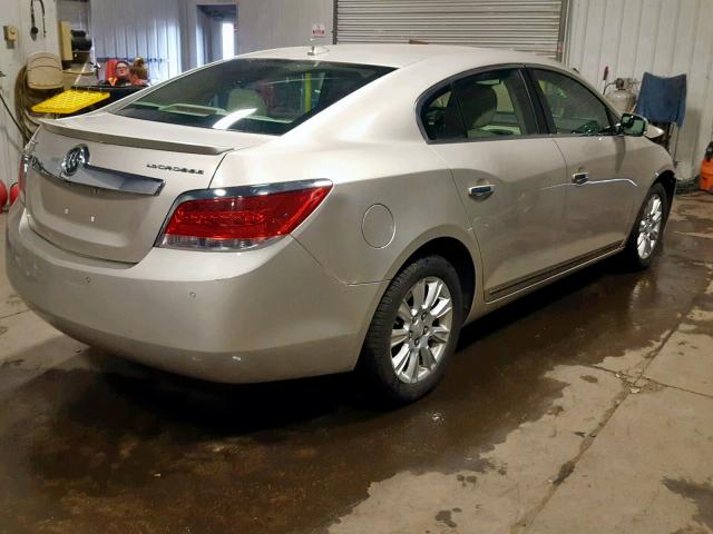 1G4GC5ERXDF283354 - 2013 BUICK LACROSSE TAN photo 4