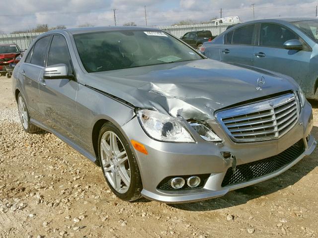 WDDHF5GB5AA214411 - 2010 MERCEDES-BENZ E 350 SILVER photo 1