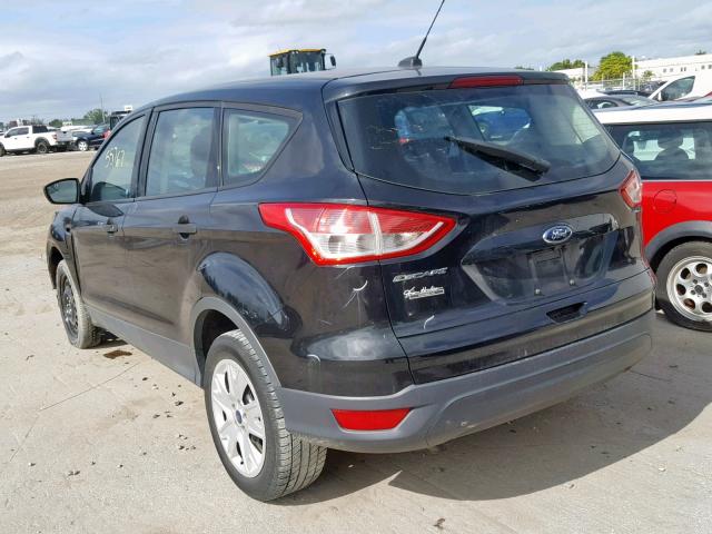 1FMCU0F76EUC81349 - 2014 FORD ESCAPE S BLACK photo 3