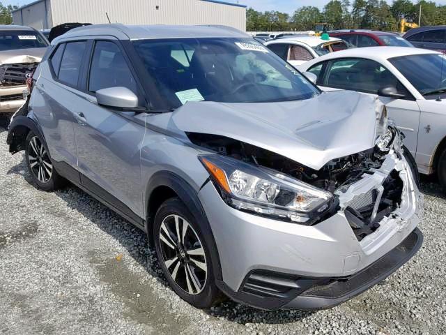 3N1CP5CU0JL512255 - 2018 NISSAN KICKS S SILVER photo 1