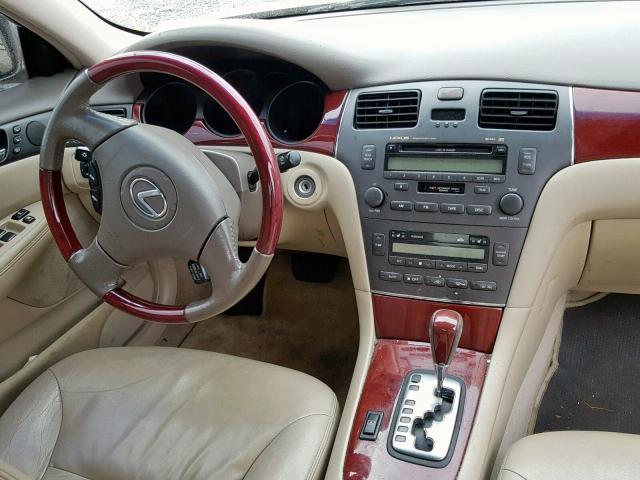 JTHBF30G630116439 - 2003 LEXUS ES 300 GOLD photo 9