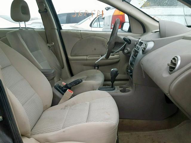 1G8AJ55F17Z205516 - 2007 SATURN ION LEVEL TEAL photo 5