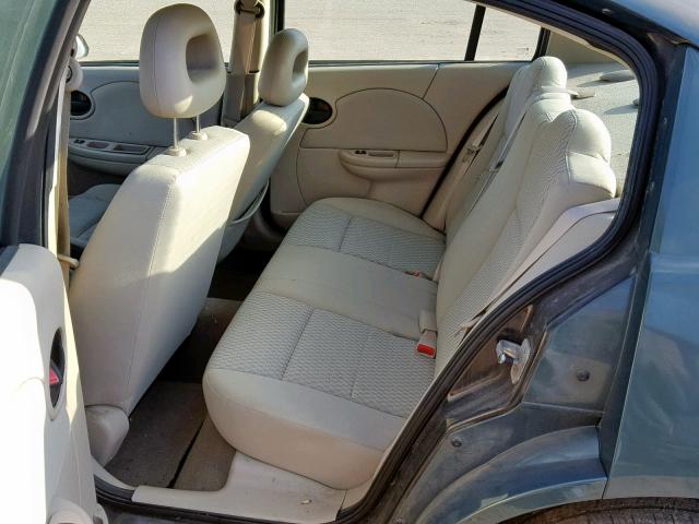 1G8AJ55F17Z205516 - 2007 SATURN ION LEVEL TEAL photo 6