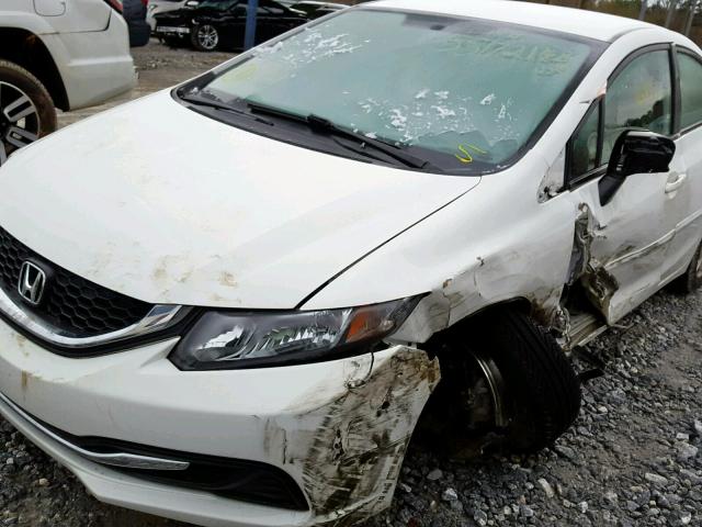 2HGFB2F61FH519866 - 2015 HONDA CIVIC HF WHITE photo 9