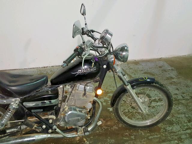 JH2MC13007K302615 - 2007 HONDA CMX250 C BLACK photo 5