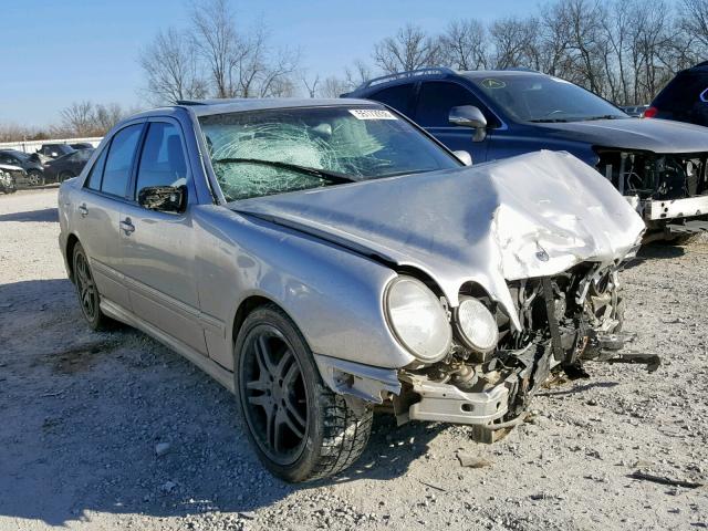 WDBJF74J41B159414 - 2001 MERCEDES-BENZ E 55 AMG SILVER photo 1