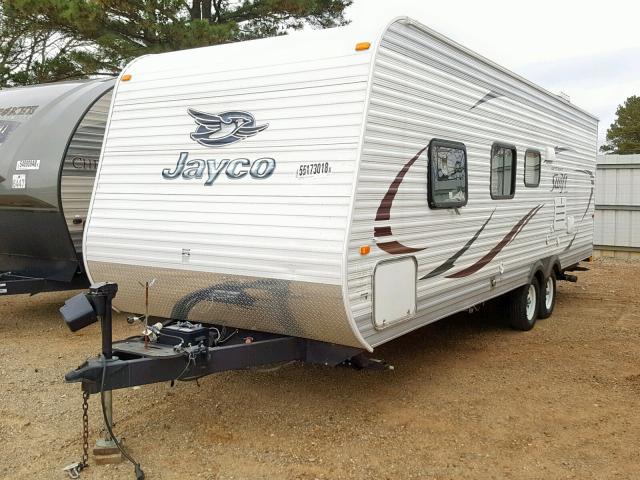 1UJBJ0BN0E17B0754 - 2014 JAYCO JAYFLIGHT  WHITE photo 2