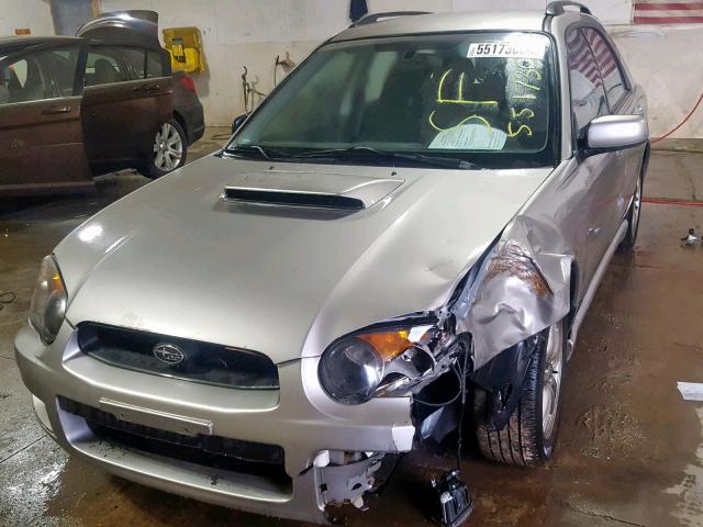 JF1GG29695G813130 - 2005 SUBARU IMPREZA WR SILVER photo 2