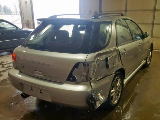 JF1GG29695G813130 - 2005 SUBARU IMPREZA WR SILVER photo 4