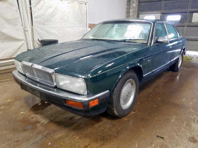 SAJHW1744PC671746 - 1993 JAGUAR XJ6 SOVERE GREEN photo 2