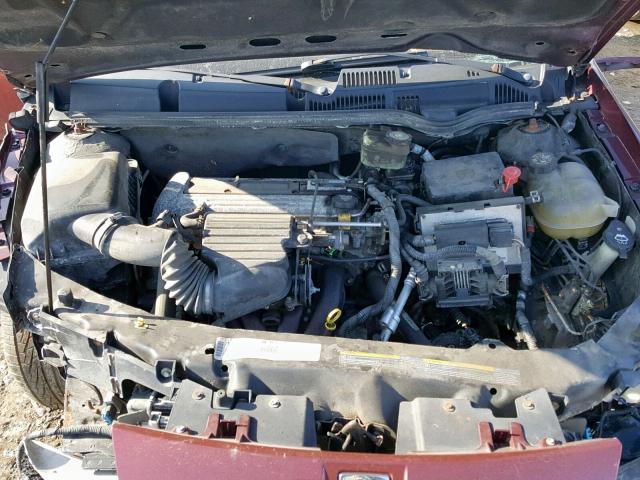 1G8AJ52FX3Z158971 - 2003 SATURN ION LEVEL MAROON photo 7