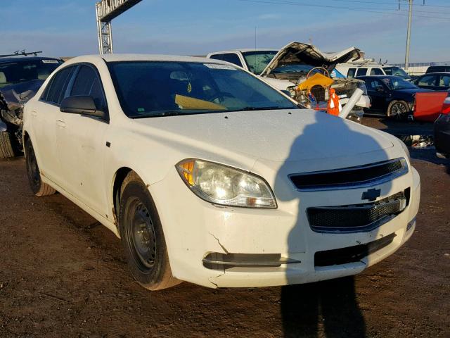 1G1ZG57B98F182516 - 2008 CHEVROLET MALIBU LS თეთრი ფოტო 1