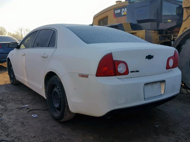 1G1ZG57B98F182516 - 2008 CHEVROLET MALIBU LS თეთრი ფოტო 3