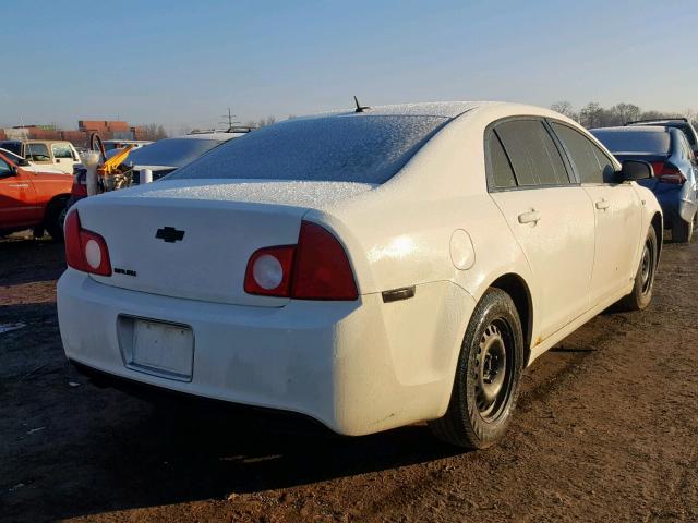 1G1ZG57B98F182516 - 2008 CHEVROLET MALIBU LS თეთრი ფოტო 4