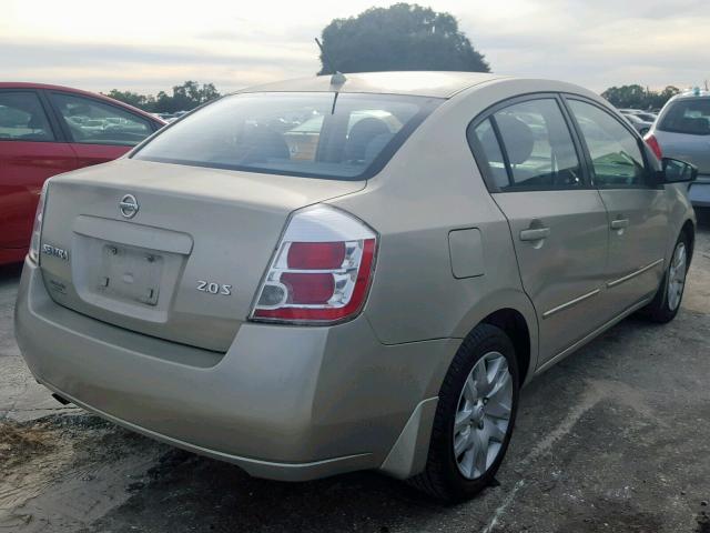 3N1AB61E07L670160 - 2007 NISSAN SENTRA 2.0 GREEN photo 4