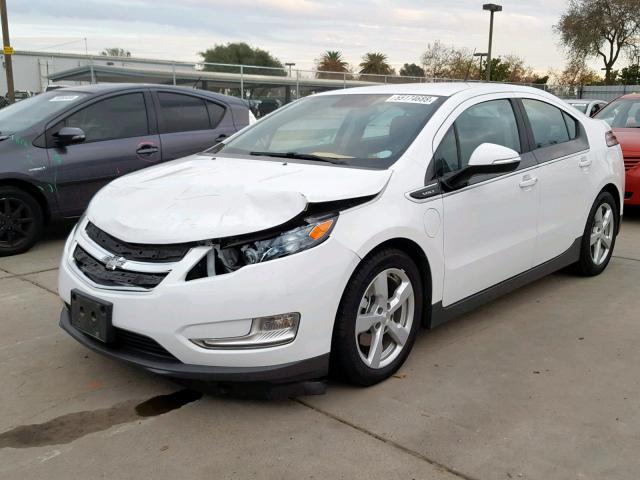 1G1RF6E49EU173268 - 2014 CHEVROLET VOLT WHITE photo 2