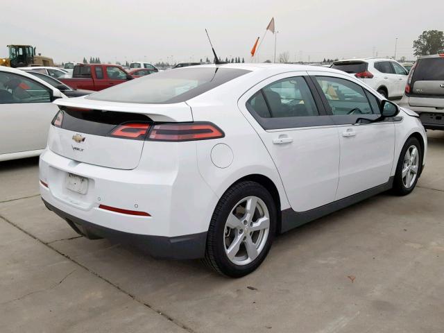 1G1RF6E49EU173268 - 2014 CHEVROLET VOLT WHITE photo 4