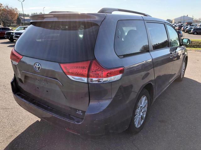 5TDJK3DC9BS002334 - 2011 TOYOTA SIENNA LE CHARCOAL photo 3