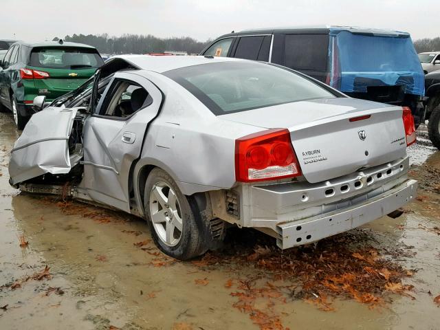 2B3CA3CVXAH236284 - 2010 DODGE CHARGER SX SILVER photo 3