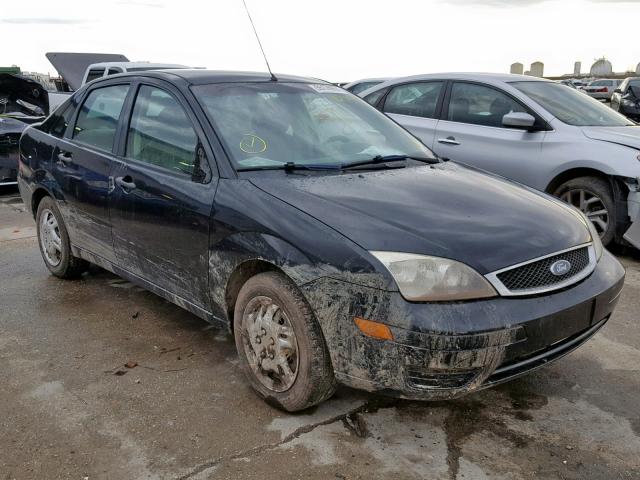 1FAFP34N06W138422 - 2006 FORD FOCUS ZX4 BLACK photo 1