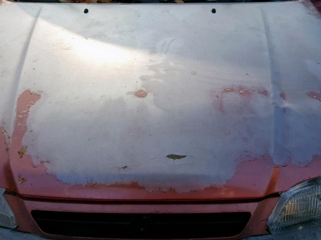 JT2AC52L5V0204129 - 1997 TOYOTA TERCEL CE RED photo 7