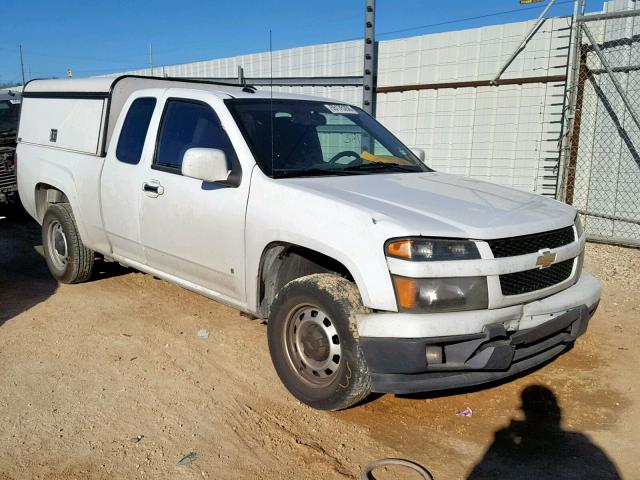 1GCCS19E398152588 - 2009 CHEVROLET COLORADO WHITE photo 1