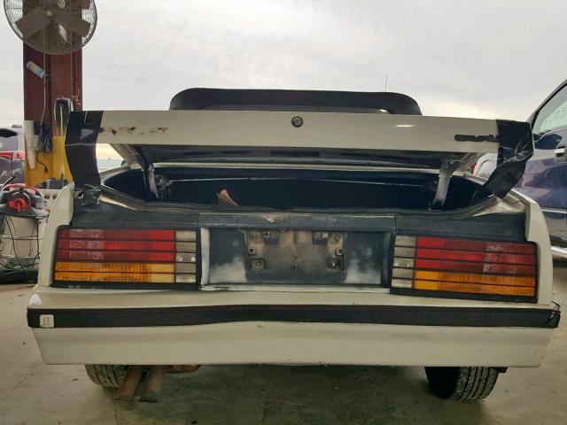 1G1JE31W5H7213368 - 1987 CHEVROLET CAVALIER R WHITE photo 9