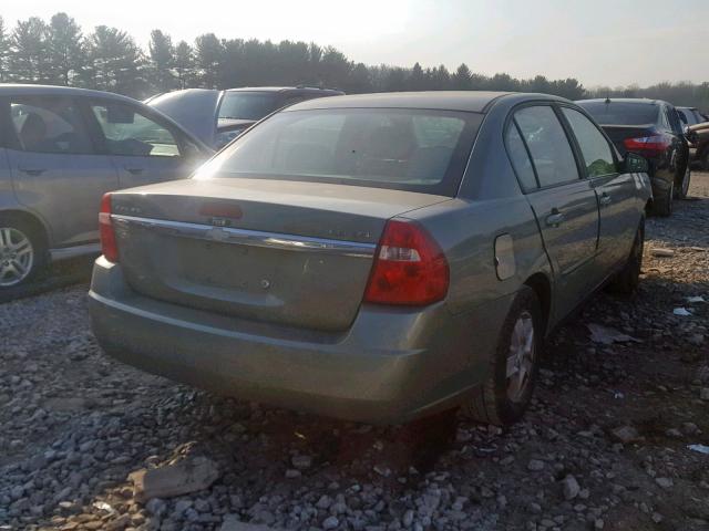 1G1ZT54894F149630 - 2004 CHEVROLET MALIBU LS GREEN photo 4