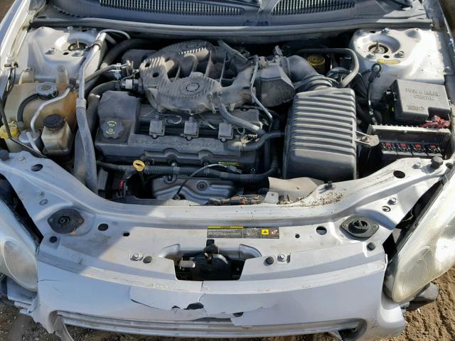 1C3EL75R05N689971 - 2005 CHRYSLER SEBRING GT SILVER photo 7