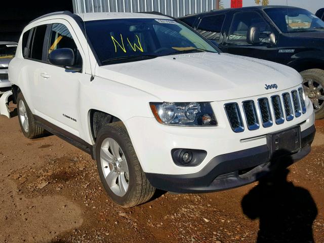 1C4NJCBA4HD124397 - 2017 JEEP COMPASS SP თეთრი ფოტო 1