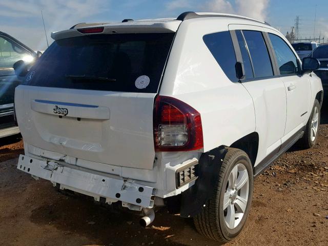 1C4NJCBA4HD124397 - 2017 JEEP COMPASS SP თეთრი ფოტო 4