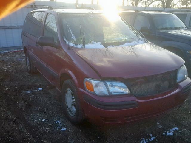 1GNDV23E05D141566 - 2005 CHEVROLET VENTURE LS RED photo 1