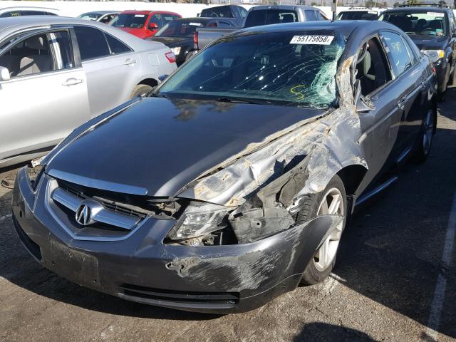 19UUA66266A076756 - 2006 ACURA 3.2TL GRAY photo 2