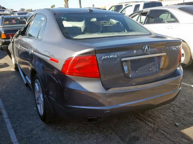 19UUA66266A076756 - 2006 ACURA 3.2TL GRAY photo 3