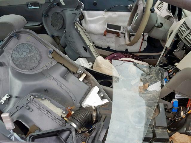 1G1ZG57B894222999 - 2009 CHEVROLET MALIBU LS BLACK photo 9