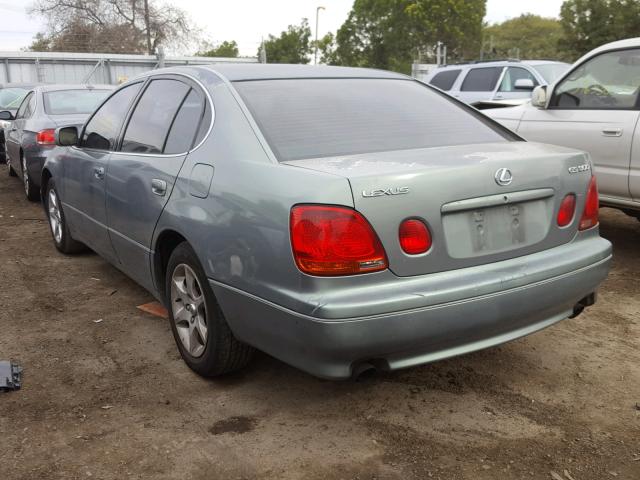 JT8BD69S610143944 - 2001 LEXUS GS 300 GRAY photo 3