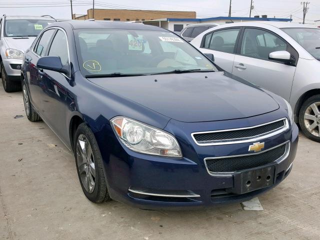1G1ZC5E08AF253367 - 2010 CHEVROLET MALIBU 1LT BLUE photo 1