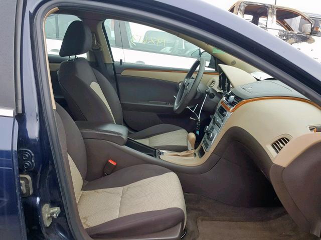 1G1ZC5E08AF253367 - 2010 CHEVROLET MALIBU 1LT BLUE photo 5