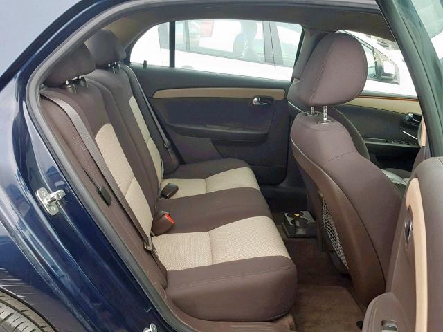 1G1ZC5E08AF253367 - 2010 CHEVROLET MALIBU 1LT BLUE photo 6