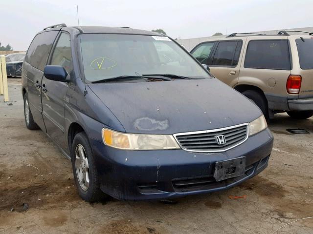 2HKRL1867YH518750 - 2000 HONDA ODYSSEY EX BLUE photo 1