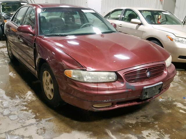 2G4WB52K021123381 - 2002 BUICK REGAL LS MAROON photo 1