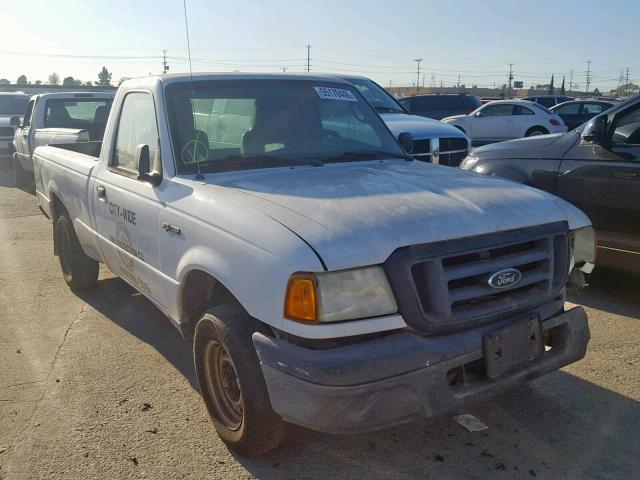 1FTYR10U64PA22423 - 2004 FORD RANGER WHITE photo 1