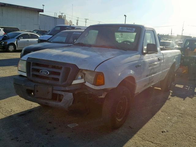 1FTYR10U64PA22423 - 2004 FORD RANGER WHITE photo 2